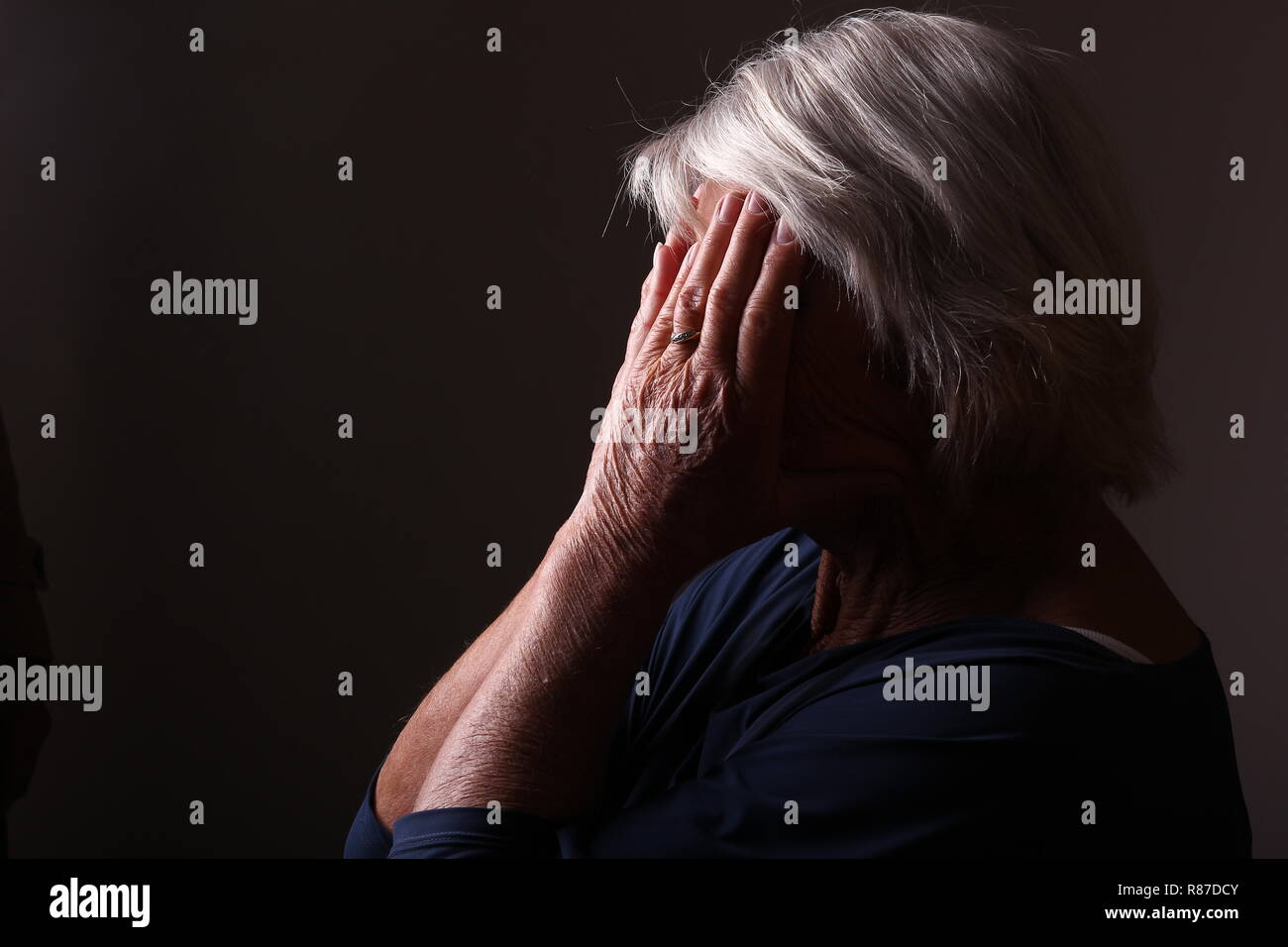 Hermosa abuela Foto de stock