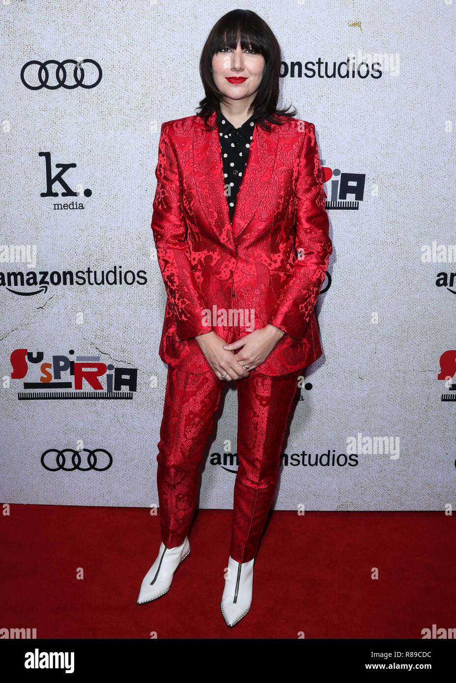 HOLLYWOOD, LOS ANGELES, CA, EE.UU. - 24 de octubre: Karen O en el Los Angeles estreno de 'Suspiria Amazon Studio's" que se celebró en el ArcLight Cinerama Dome el 24 de octubre de 2018, en Hollywood, Los Angeles, California, Estados Unidos. (Foto por Xavier Collin/Image Press Agency) Foto de stock