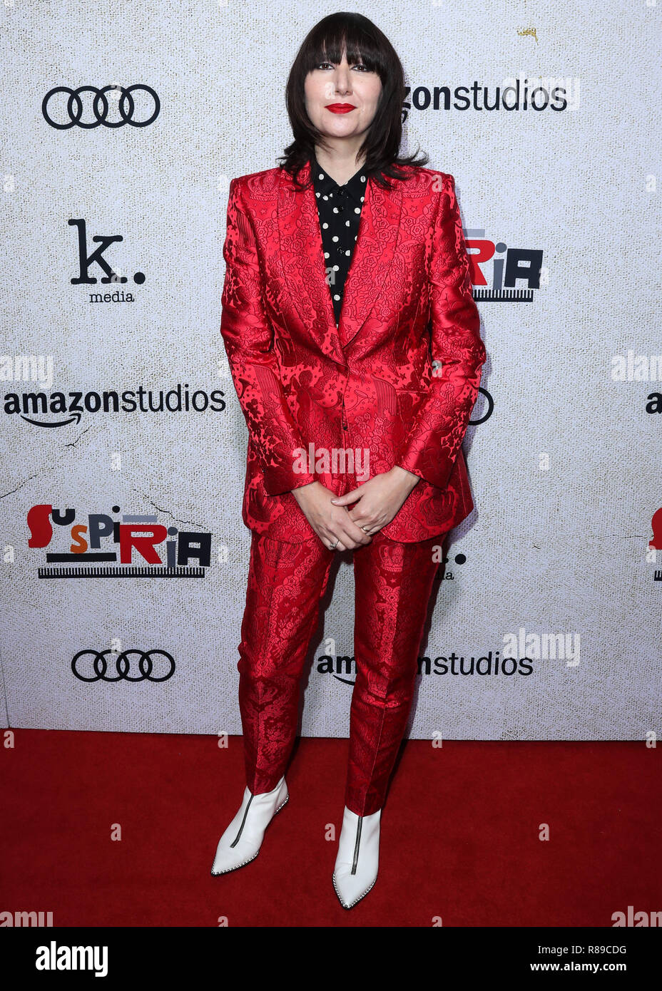 HOLLYWOOD, LOS ANGELES, CA, EE.UU. - 24 de octubre: Karen O en el Los Angeles estreno de 'Suspiria Amazon Studio's" que se celebró en el ArcLight Cinerama Dome el 24 de octubre de 2018, en Hollywood, Los Angeles, California, Estados Unidos. (Foto por Xavier Collin/Image Press Agency) Foto de stock