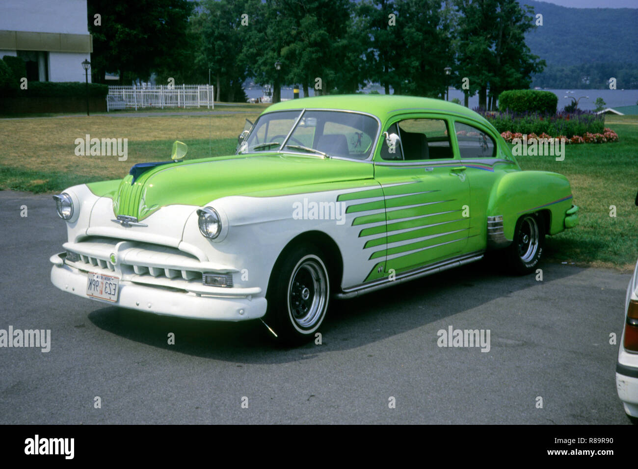 Coche clásico, coche viejo, coche antiguo, coche vintage, 50s, 60s, 70s, Foto de stock