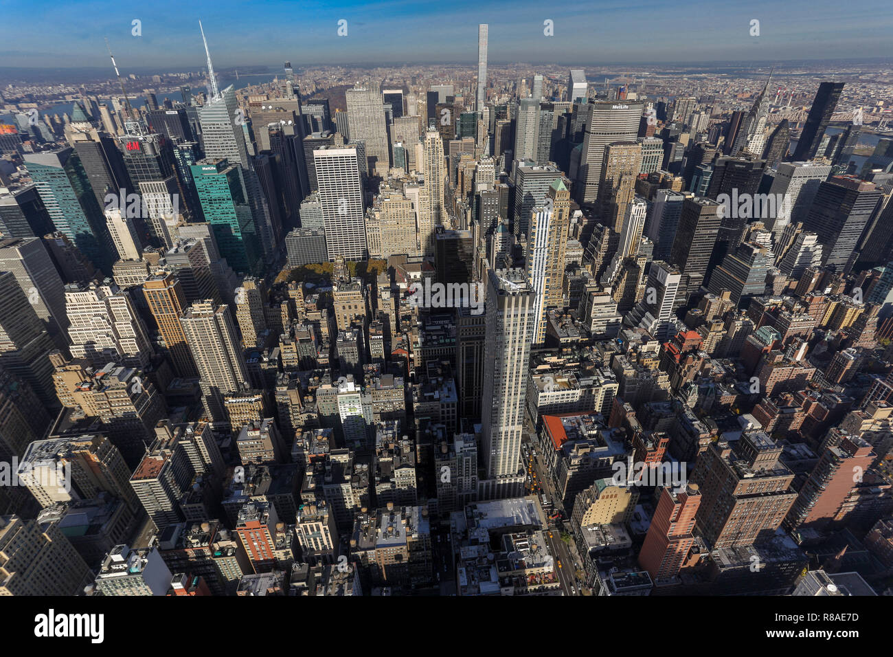 New york from above fotografías e imágenes de alta resolución - Alamy