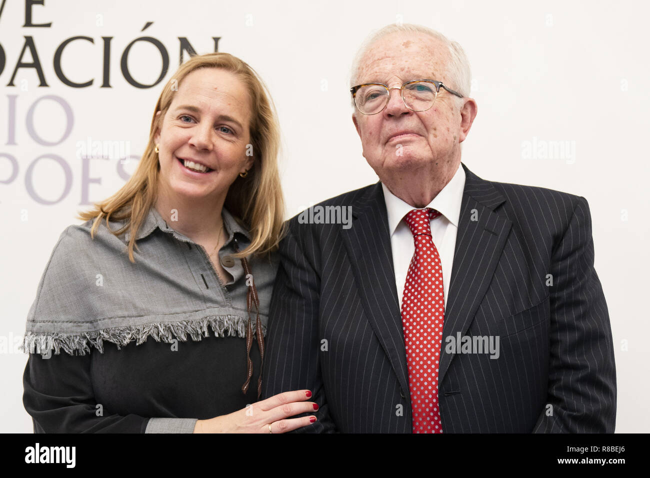 La XXXI edición del Premio de Poesía LOEWE en Madrid, España. Featuring:  Enrique Loewe Lynch, Sheila Loewe donde: Madrid, España cuando: 13 de Nov  de 2018 Crédito: Oscar Gonzalez/WENN.com Fotografía de stock -