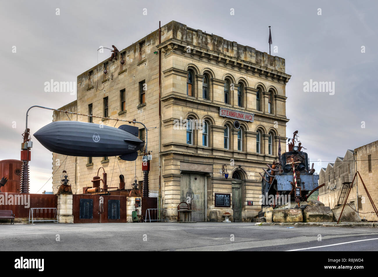 Oamaru, Otago, Isla del Sur, Nueva Zelanda Foto de stock