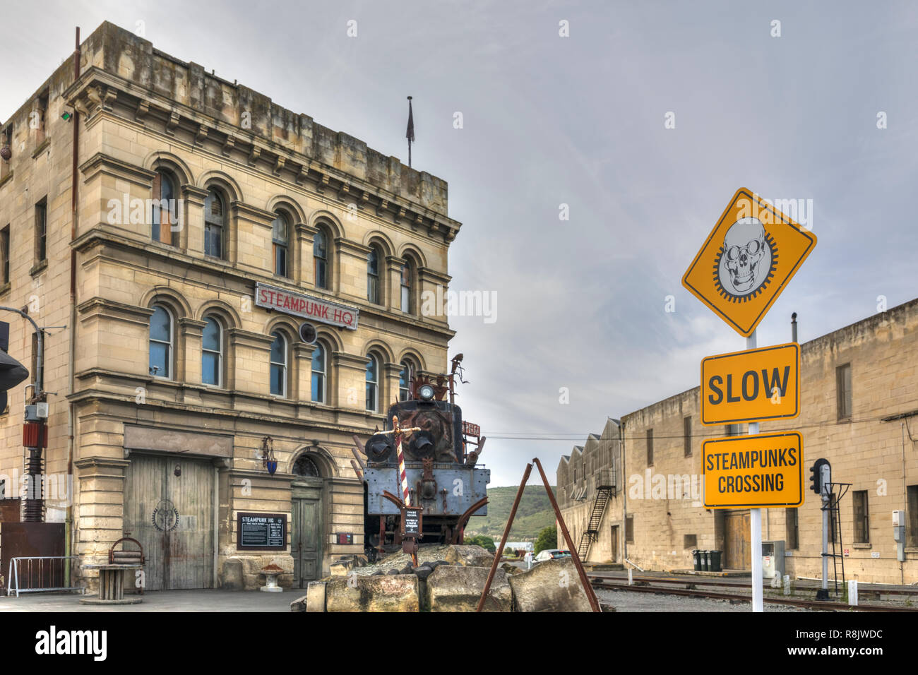 Oamaru, Otago, Isla del Sur, Nueva Zelanda Foto de stock