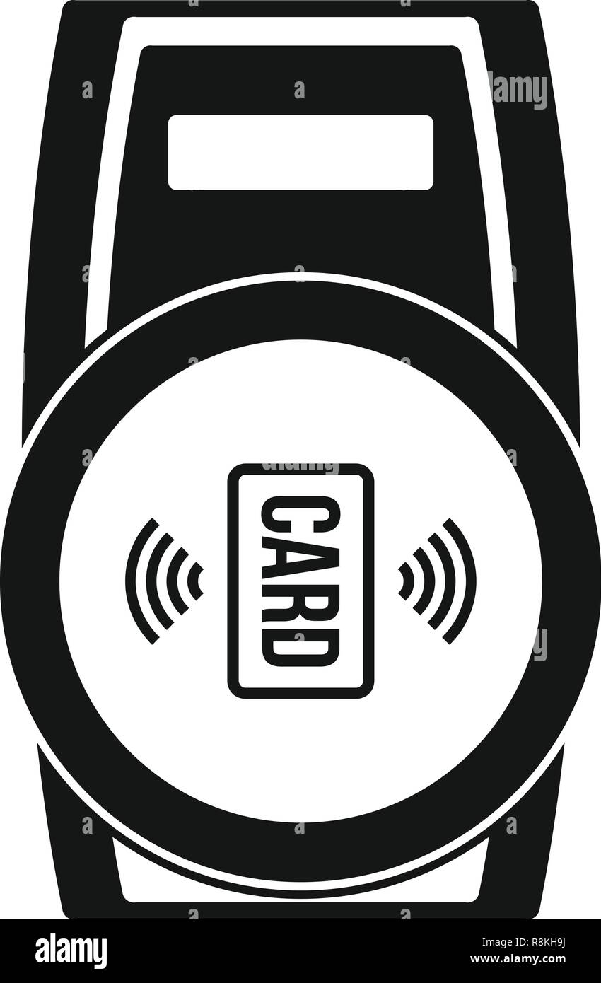 Smartwatch NFC pago icono. Ilustración de la plana smartwatch NFC pago  icono vectoriales para diseño web Imagen Vector de stock - Alamy