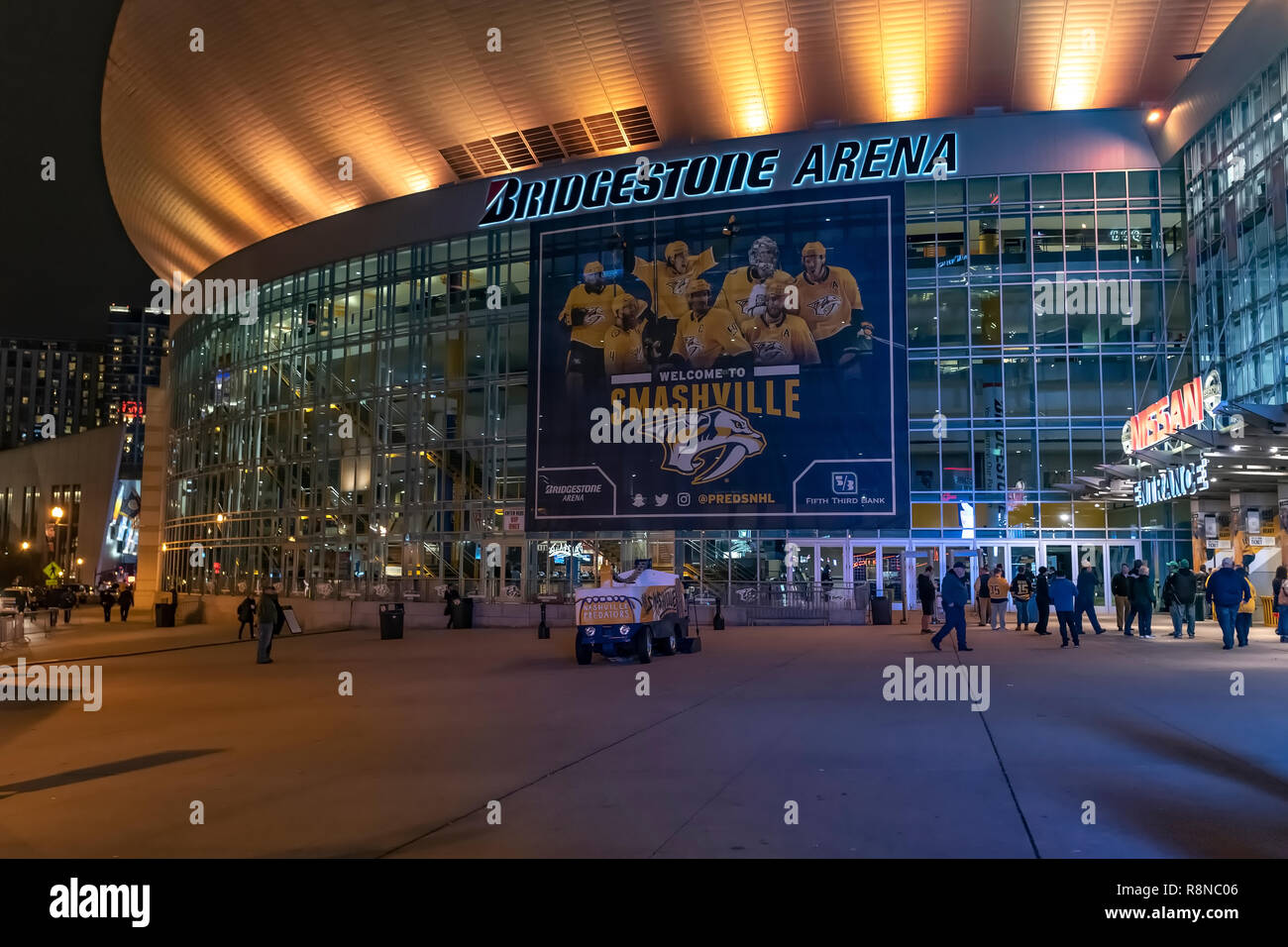 Bridgestone Arena, Nashville, TN Foto de stock