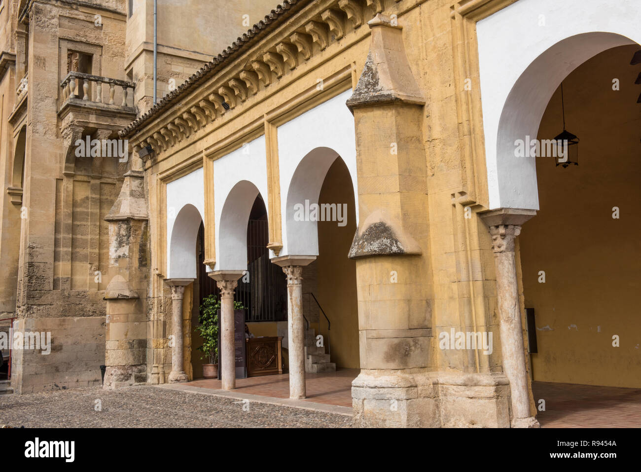 Alcázar de Sevilla Foto de stock