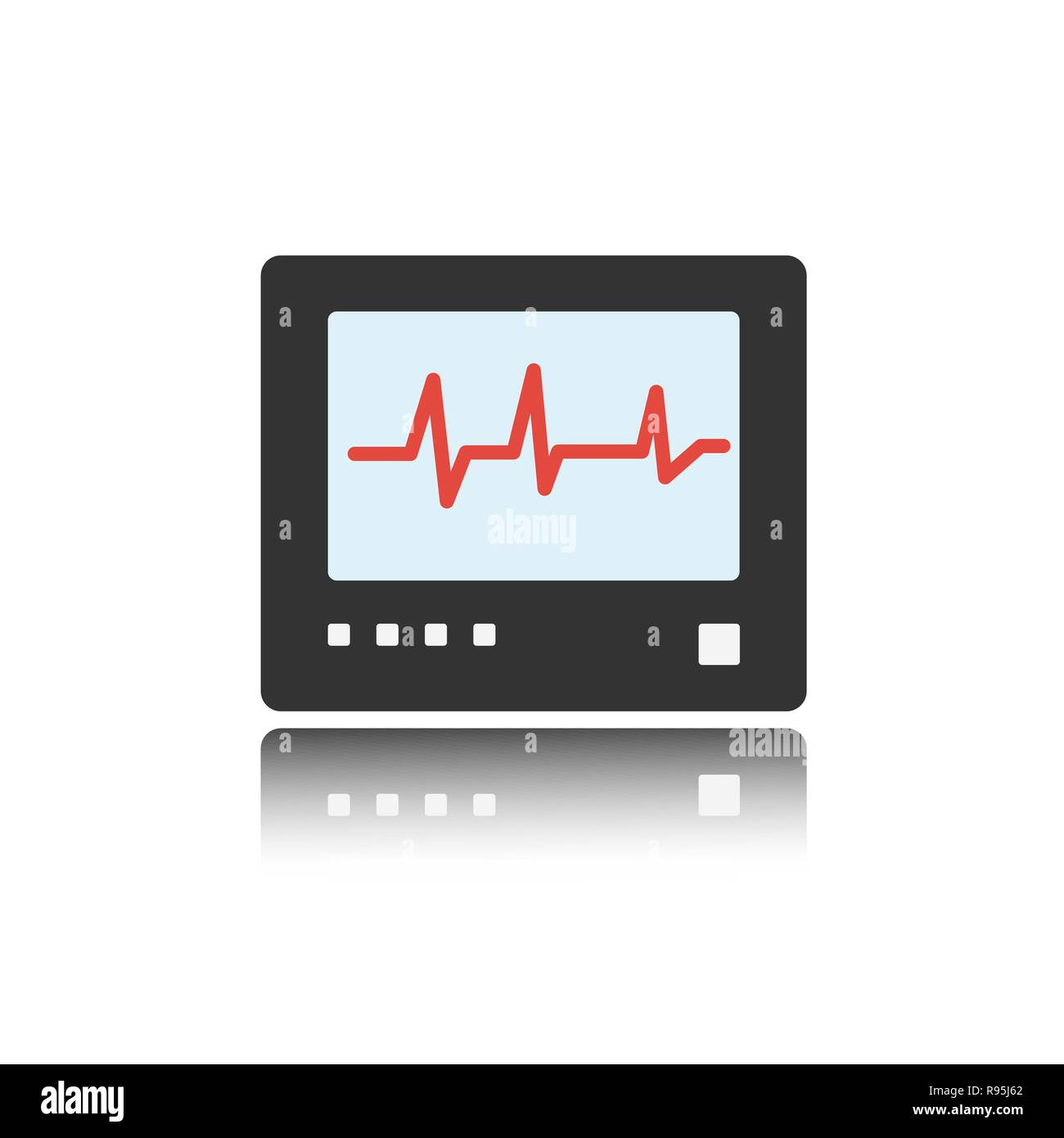 Monitor De Frecuencia Cardíaca Fotos, retratos, imágenes y fotografía de  archivo libres de derecho. Image 97866073