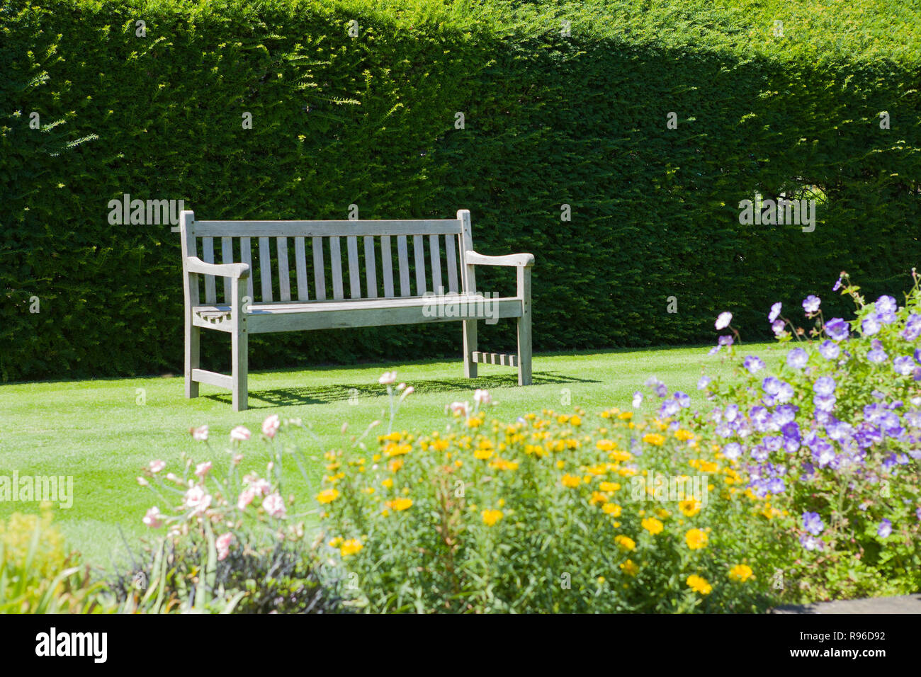 Los becarios Jardín, Clare College, Universidad de Cambridge, Reino Unido Foto de stock