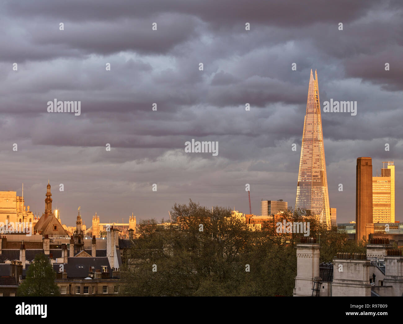 El Shard, Londres Foto de stock