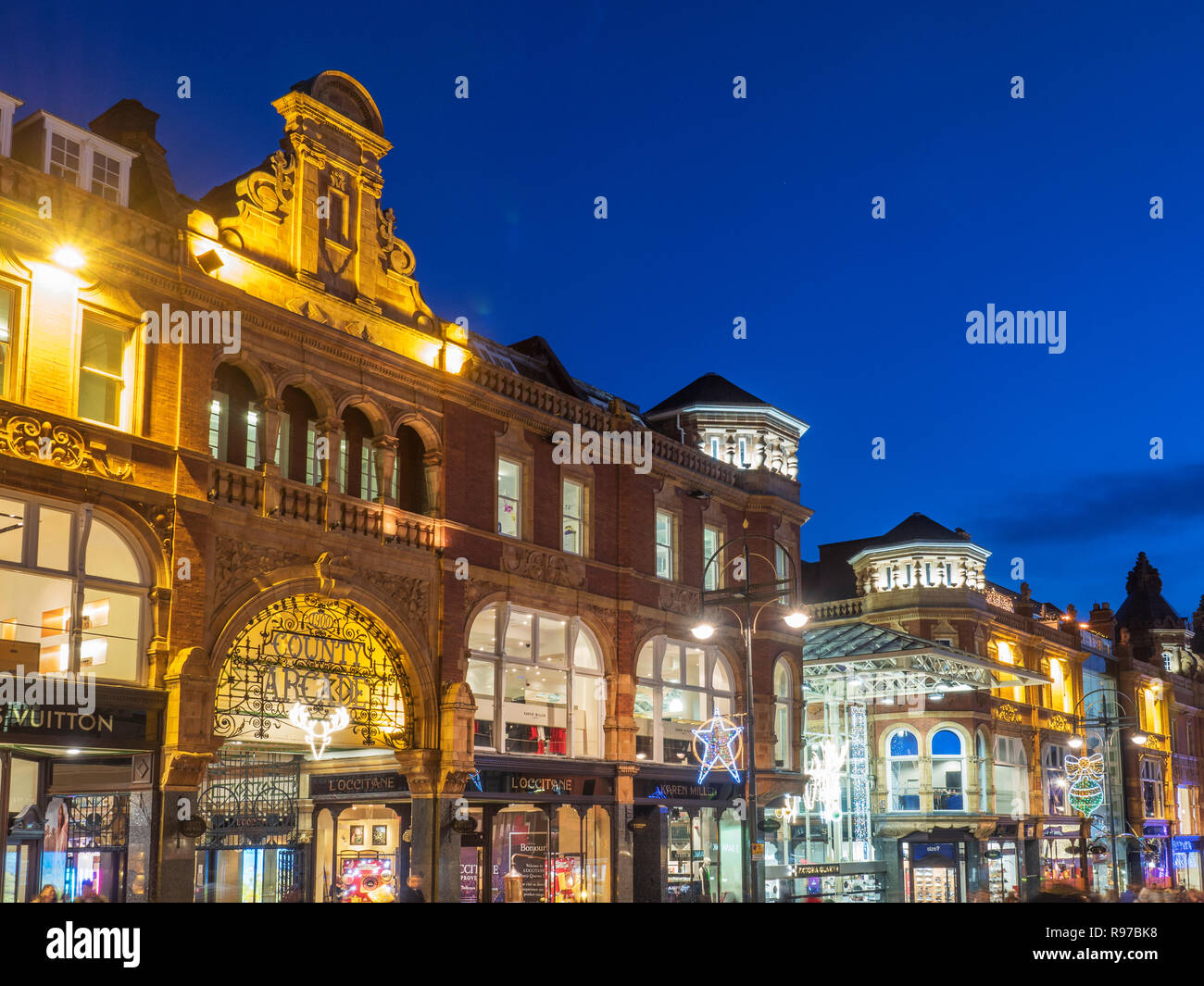Leeds, West Yorkshire, Inglaterra Foto de stock