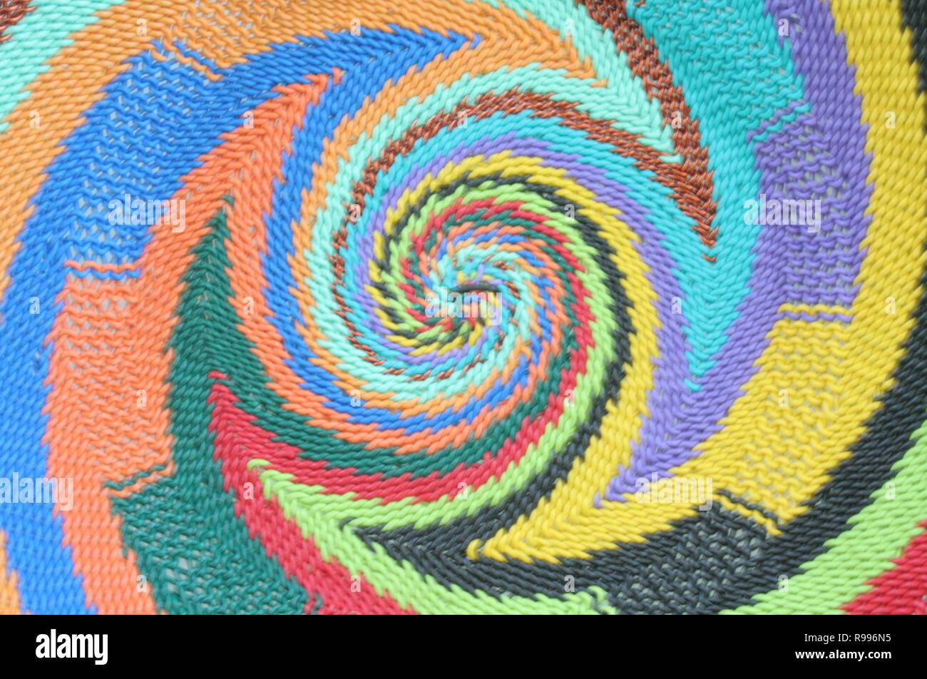 Colores en espiral Foto de stock