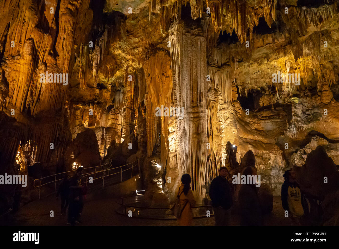 Ee.Uu. Virginia Virginia Luray en Luray Caverns sistema cave Foto de stock