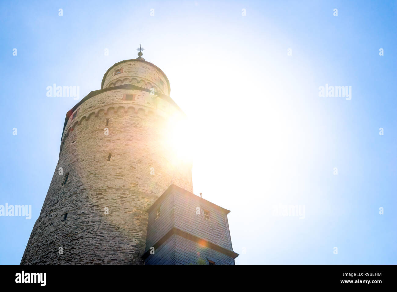 Torre de bruja, Idstein, Alemania Foto de stock