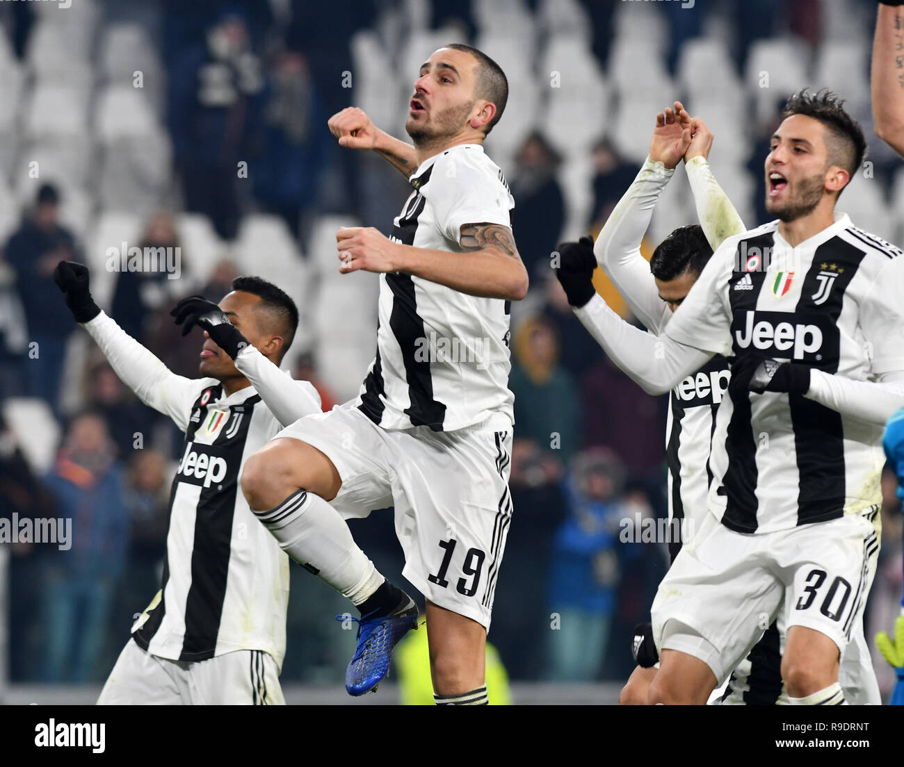 Turín Italia 22 Dec 2018 Los Jugadores De La Juventus