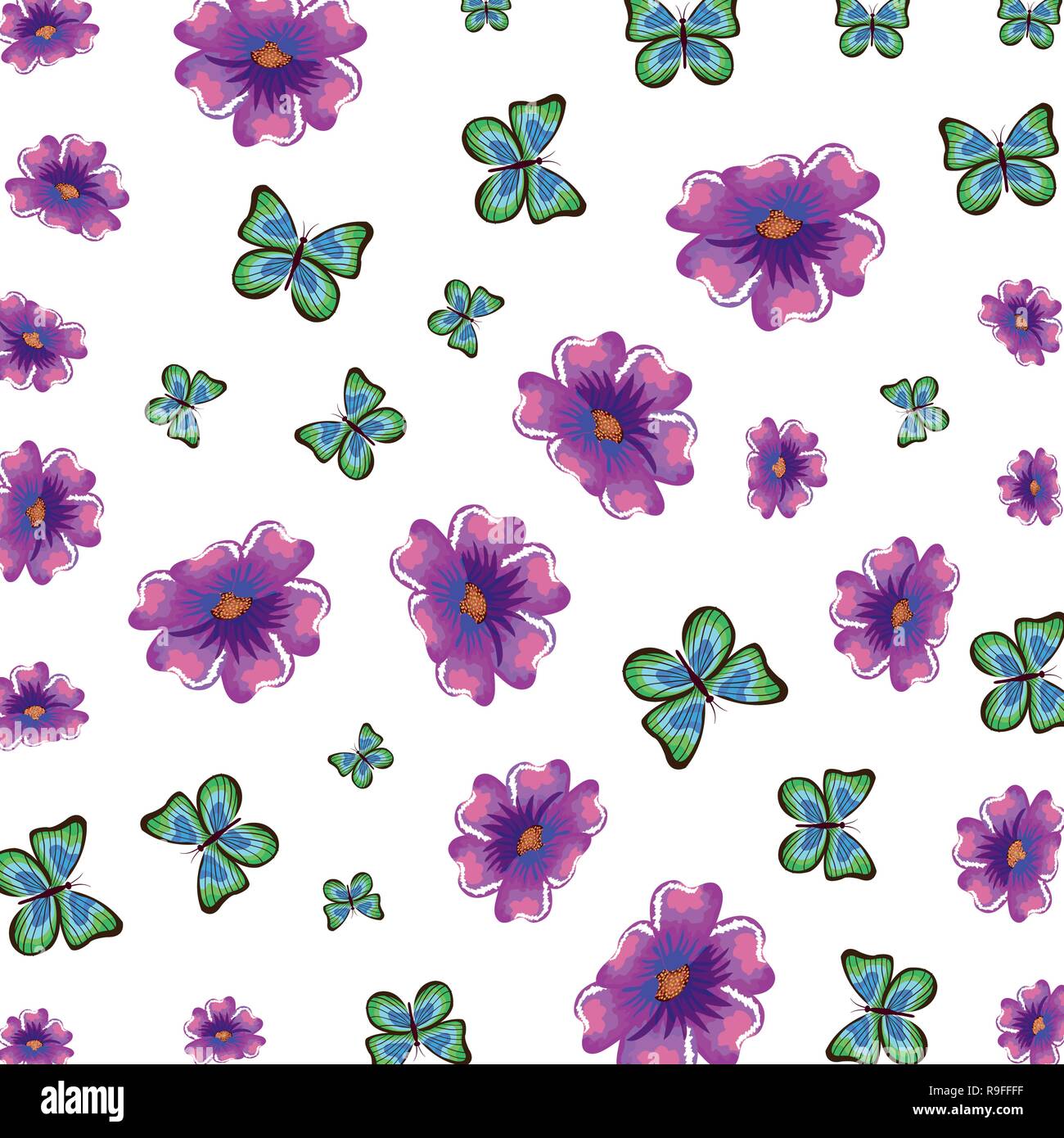 picture Hermosos Fondos De Mariposas Y Flores https www alamy es hermosas mariposas y flores de trama de fondo image229608163 html