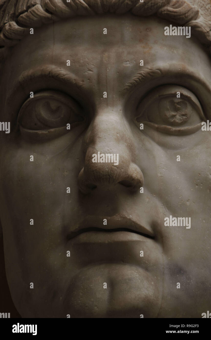 Primer emperador romano en convertirse al cristianismo fotografías e
