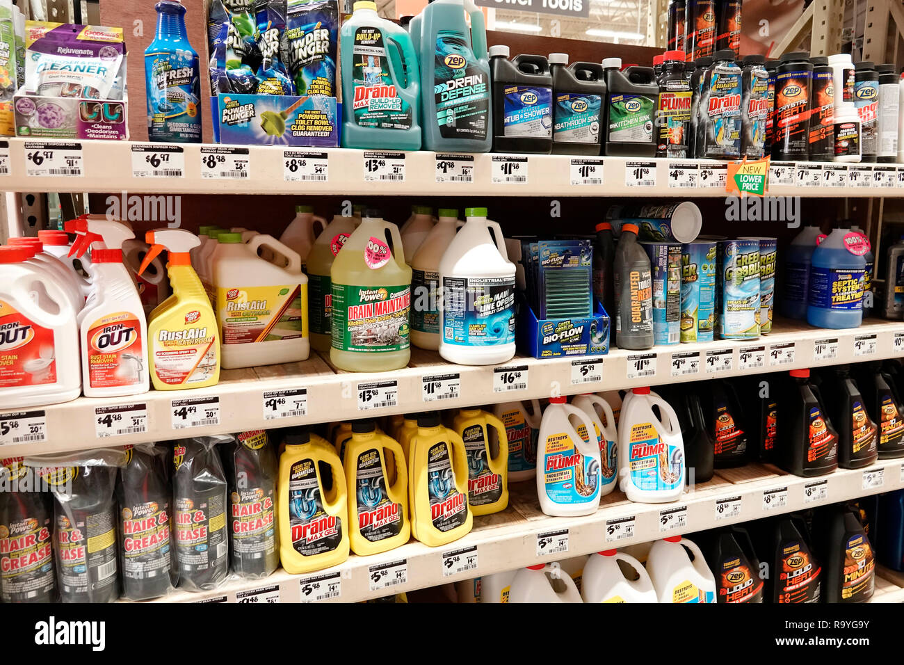 Miami Florida, el Home Depot, interior, hardware gran tienda de cajas