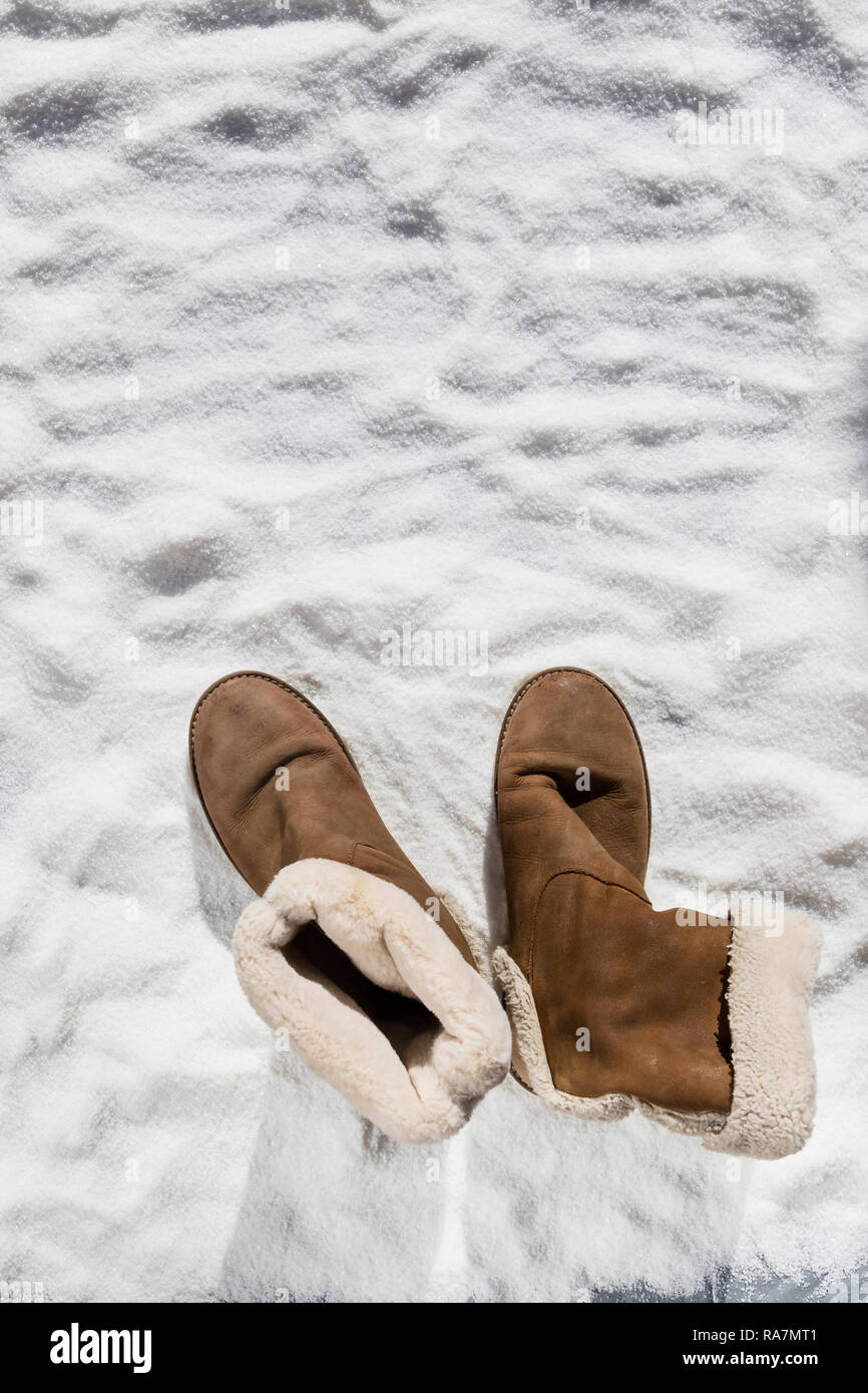 Estaciones del Año; en invierno. Crédito: ABEL F. ROS/Alamy Stock Foto de stock