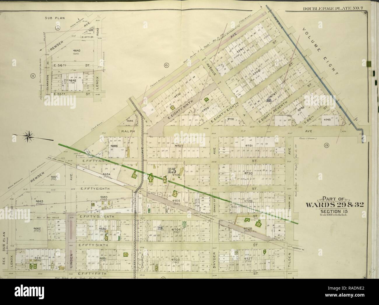 Mapa de nueva lenox fotografías e imágenes de alta resolución Alamy