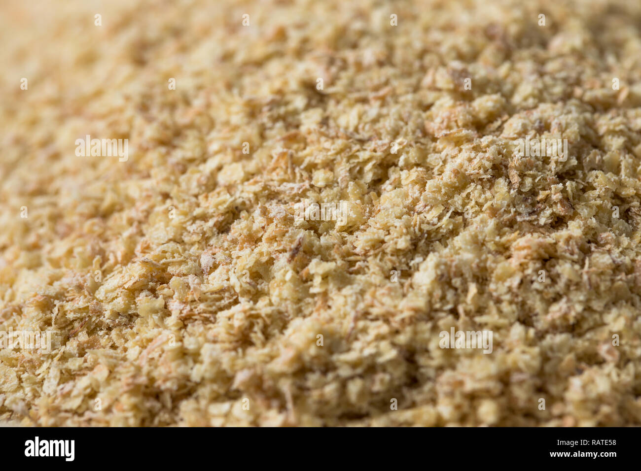 Orgánicos secos harina de germen de trigo, listo para cocinar con Foto de stock