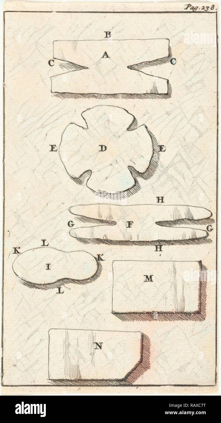Visualización de diferentes contextos, Jan Luyken, Jan Claesz diez Hoorn, 1691. Reimagined by Gibon. Arte clásico con un reinventado Foto de stock