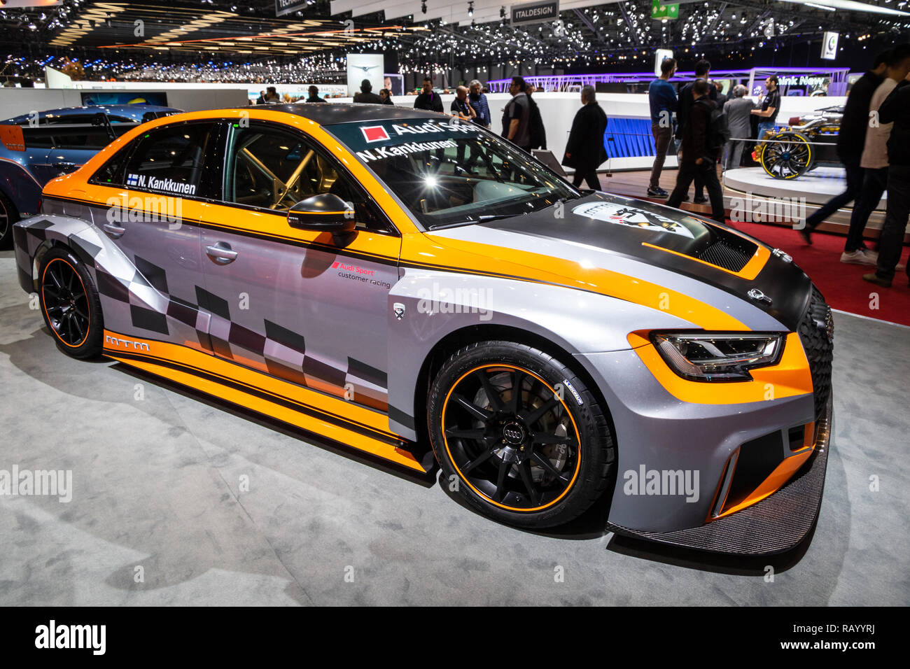 Exposición de tuning coche — Foto editorial de stock