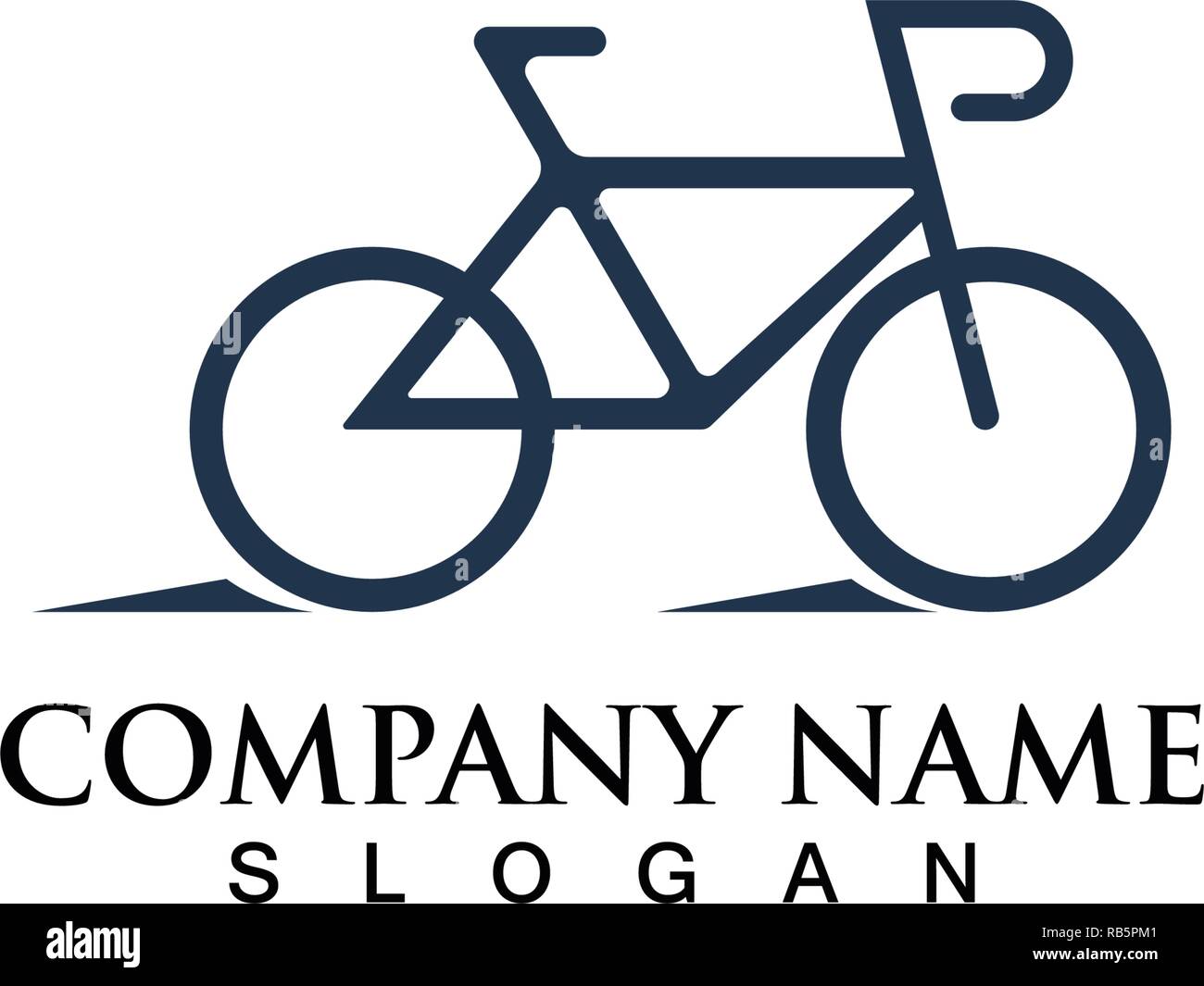 Bicicleta. Bike icono de vector. Concepto de ciclismo. Signo de carril bici  aislado sobre fondo blanco Imagen Vector de stock - Alamy