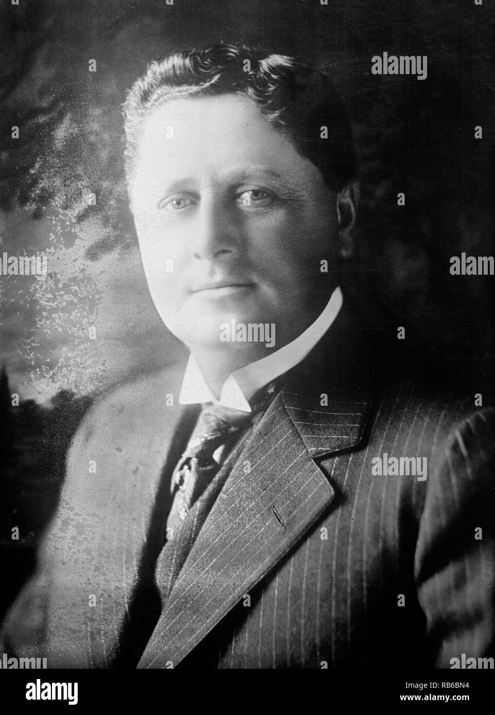 William L. Wrigley Jr. (1861 - 1932) American chicle industrial y fundador de la Wm. Wrigley Jr. Company Foto de stock