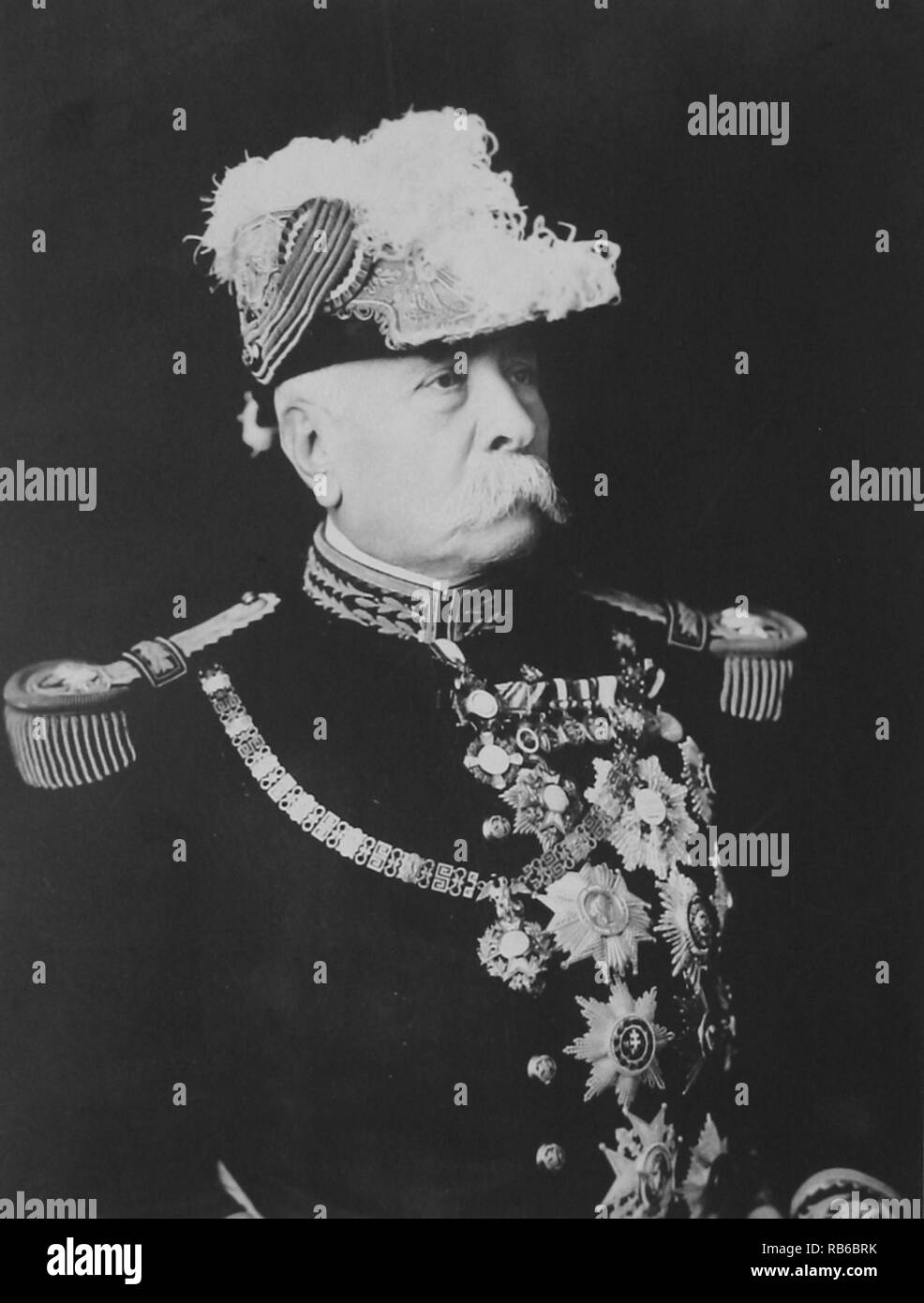 Porfirio Díaz, el general mexicano, José de la Cruz Porfirio Díaz Mori (1830 - 1915) general y político mexicano que ha cumplido siete términos como presidente de México, Foto de stock