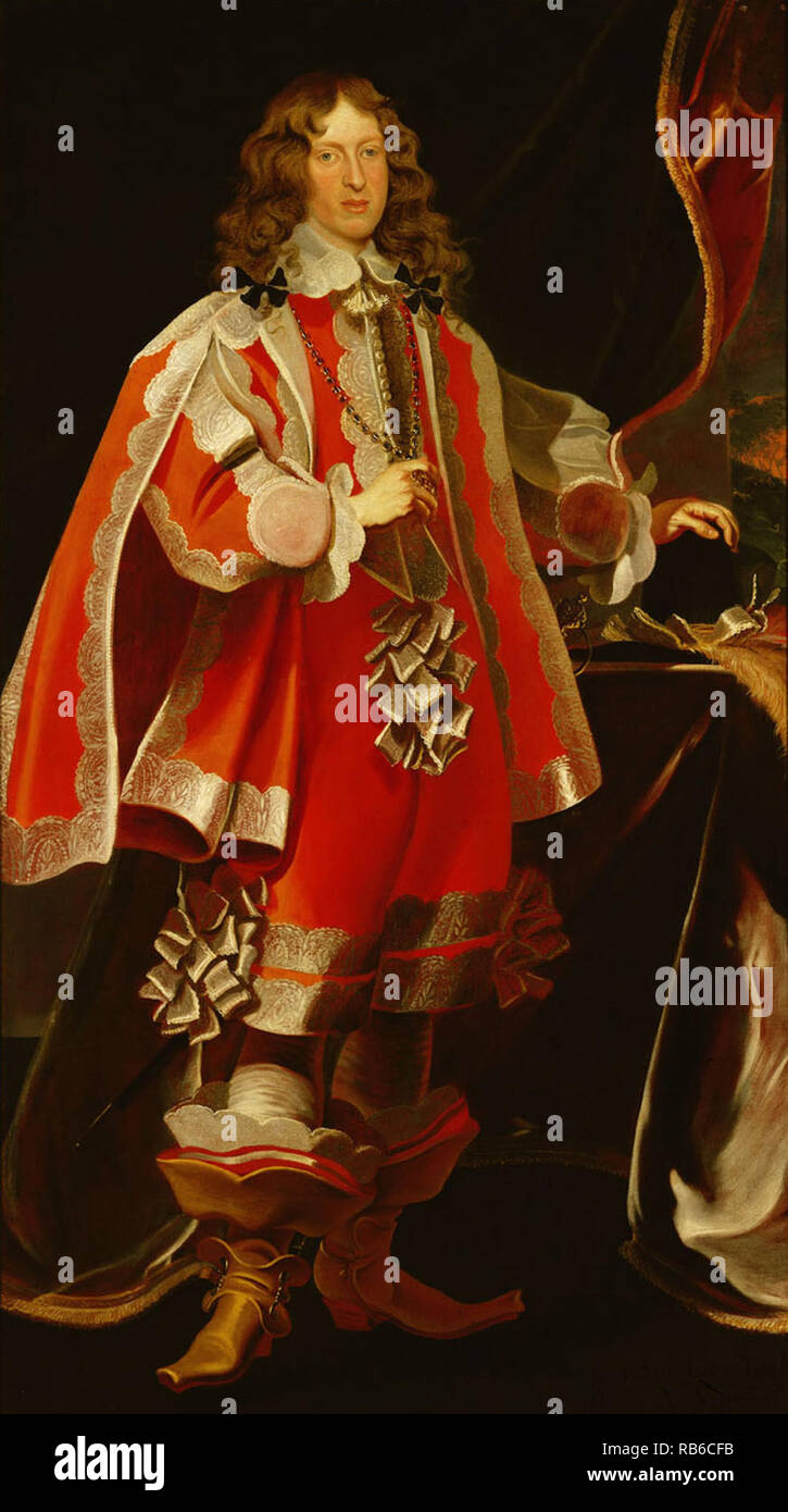 Ferdinand Charles (1628 - 1662) el Archiduque de Austria Foto de stock