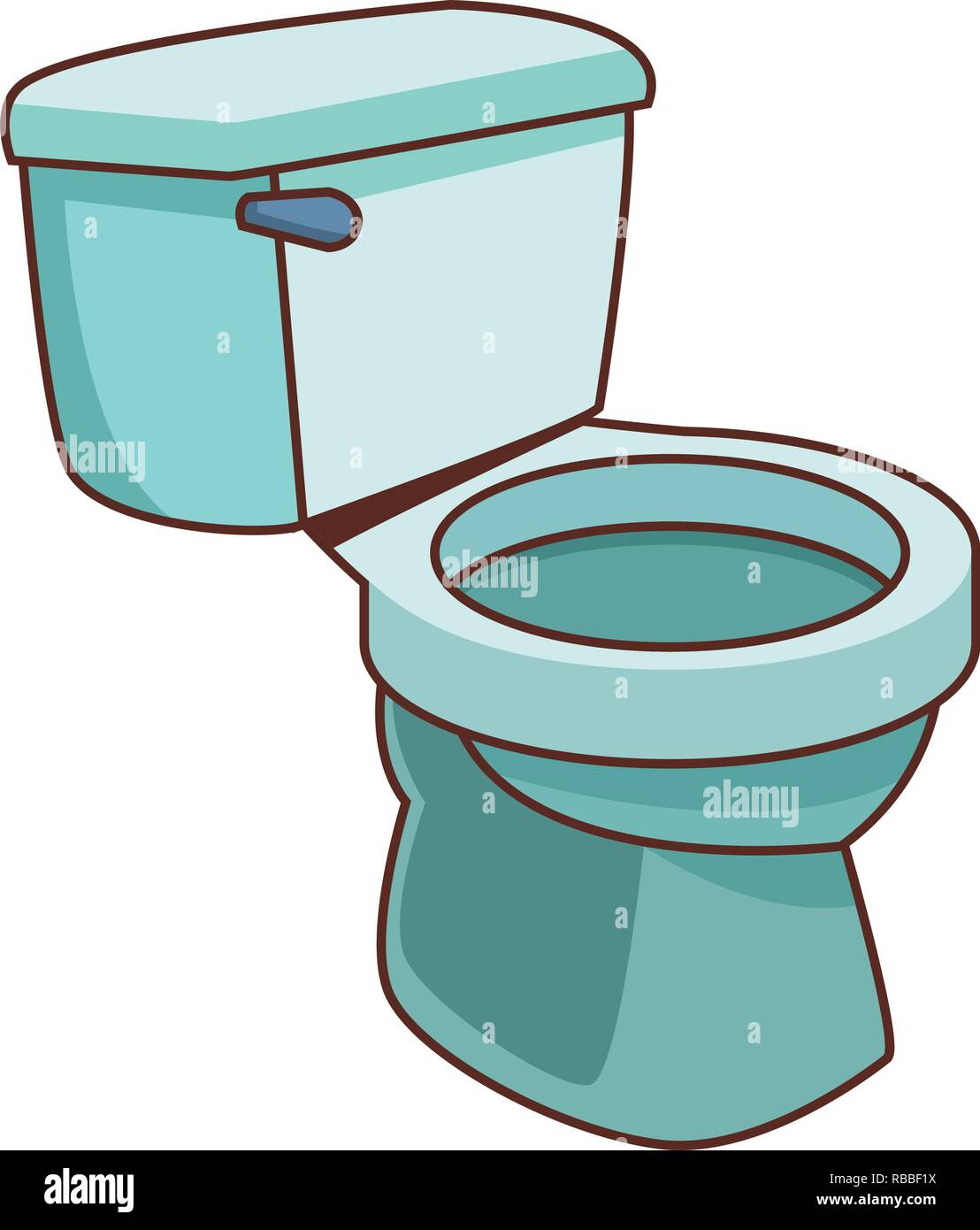 Baño aseo cartoon Imagen Vector de stock - Alamy