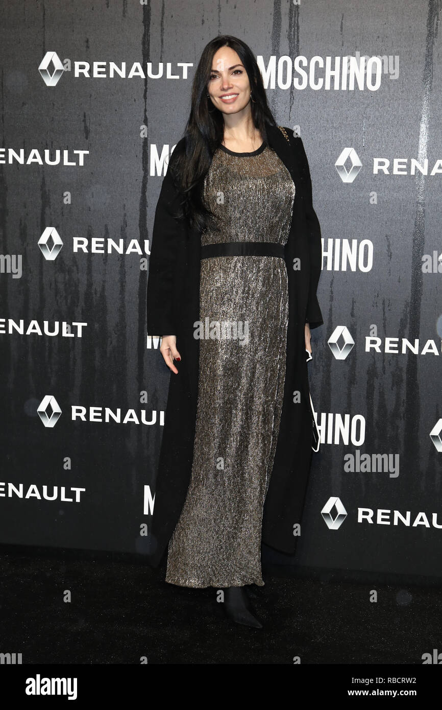 Roma, Cinecittà Studios, Moschino Fashion Show. En la imagen: Michela