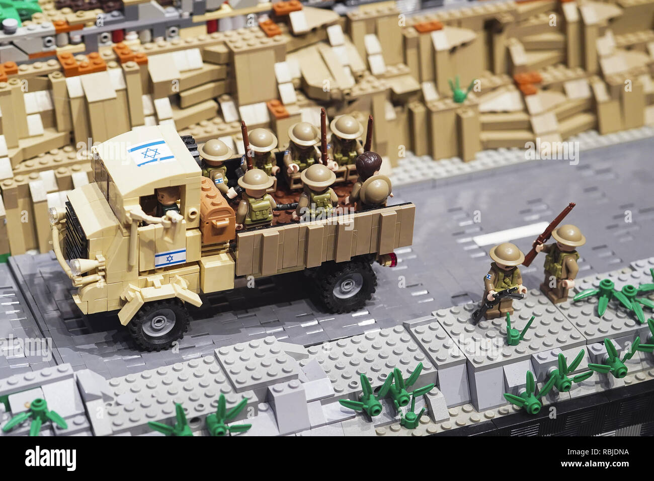 Me encanta Lego" exposición en el Palacio de Gaviria, en Madrid, España.  Featuring: atmósfera Donde: Madrid, Comunidad de Madrid, España cuando: 10  dic 2018 Crédito: Oscar Gonzalez/WENN.com Fotografía de stock - Alamy