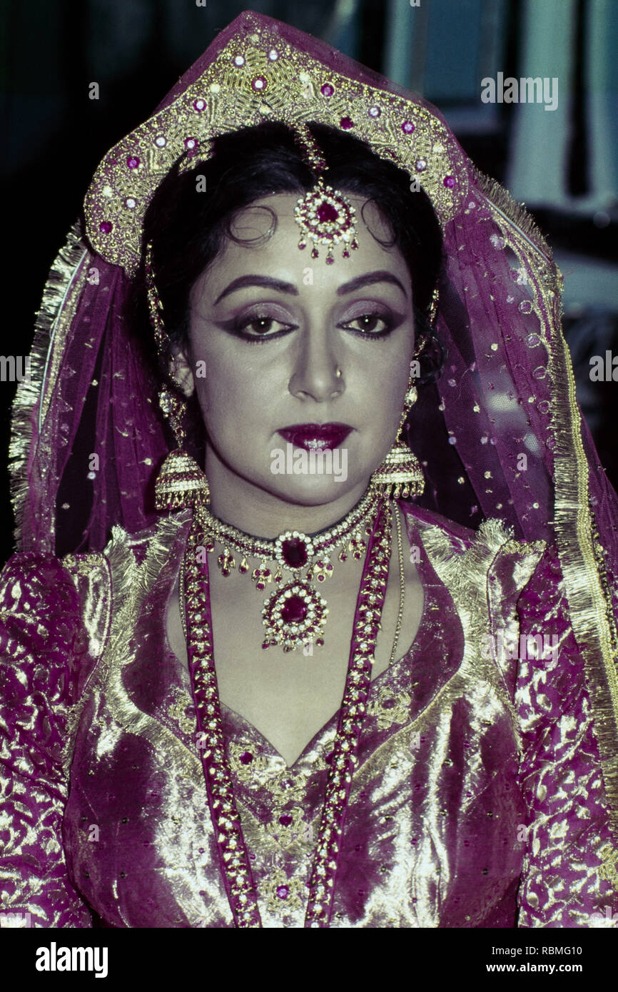 Retrato De Hema Malini India Asia Fotografia De Stock Alamy