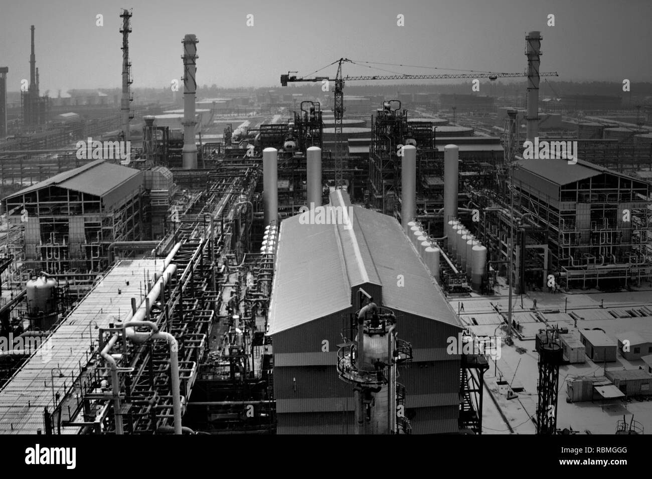 Indian Oil Corporation Limited, Panipat, Haryana, India, Asia Foto de stock