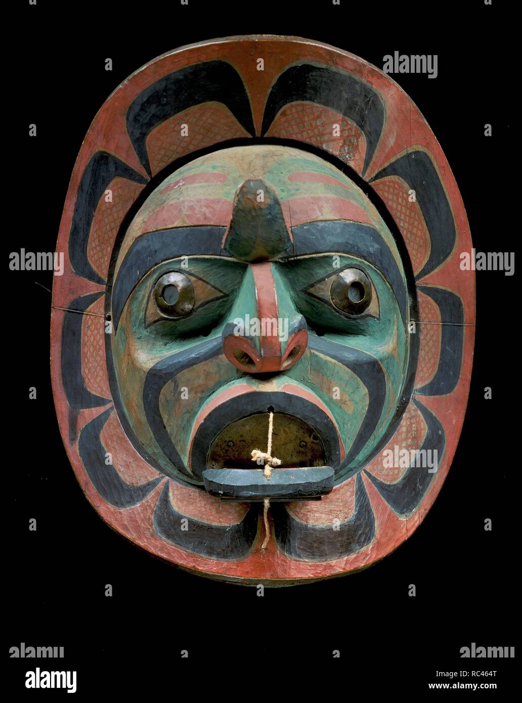 MASCARA-KOSKIMO-indios costas del noroeste de América. Ubicación: STAATLICHE Museum. Berlín. Alemania. Foto de stock