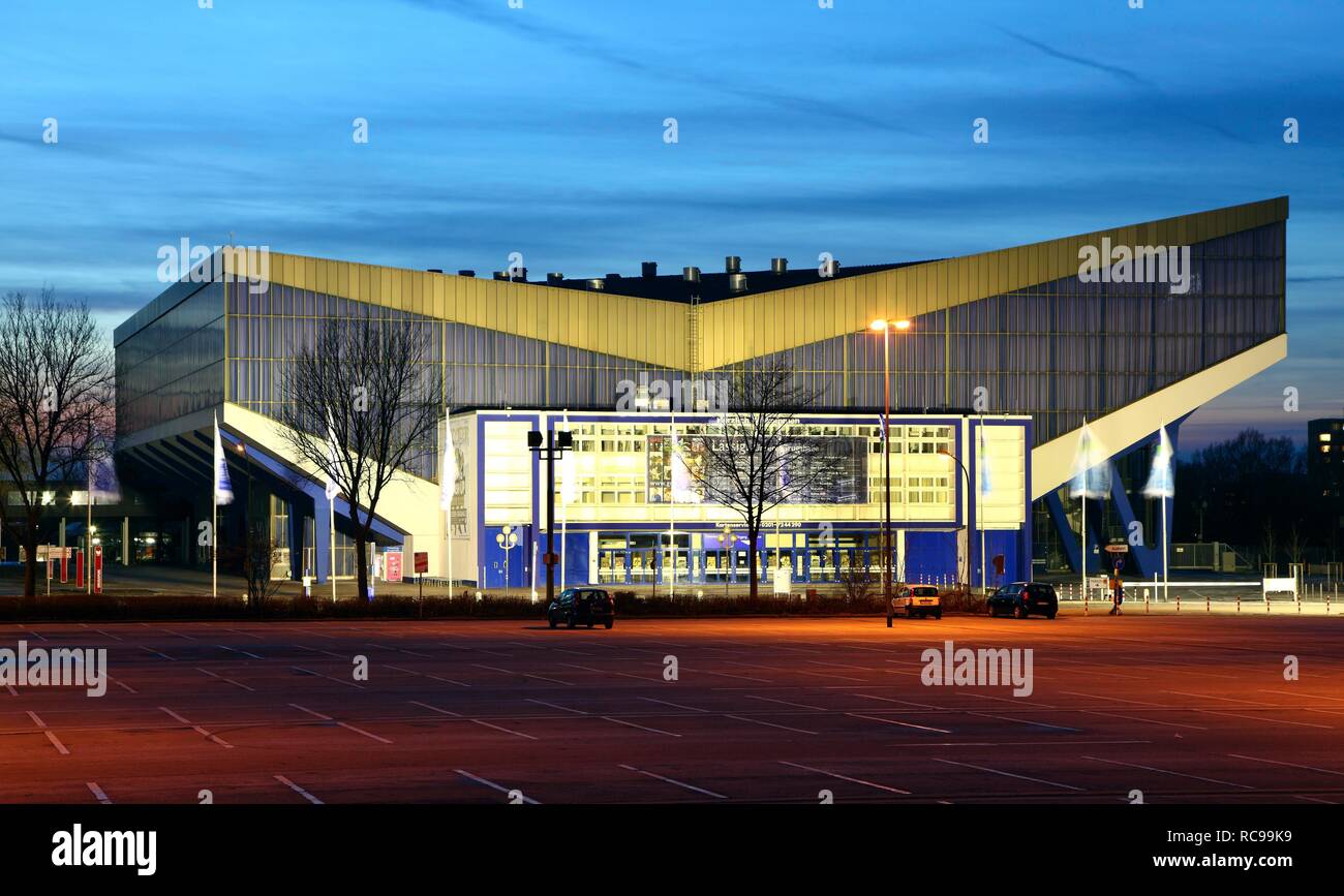 Gruga Hall, salón de eventos y conciertos, Essen, en Renania del Norte-Westfalia Foto de stock