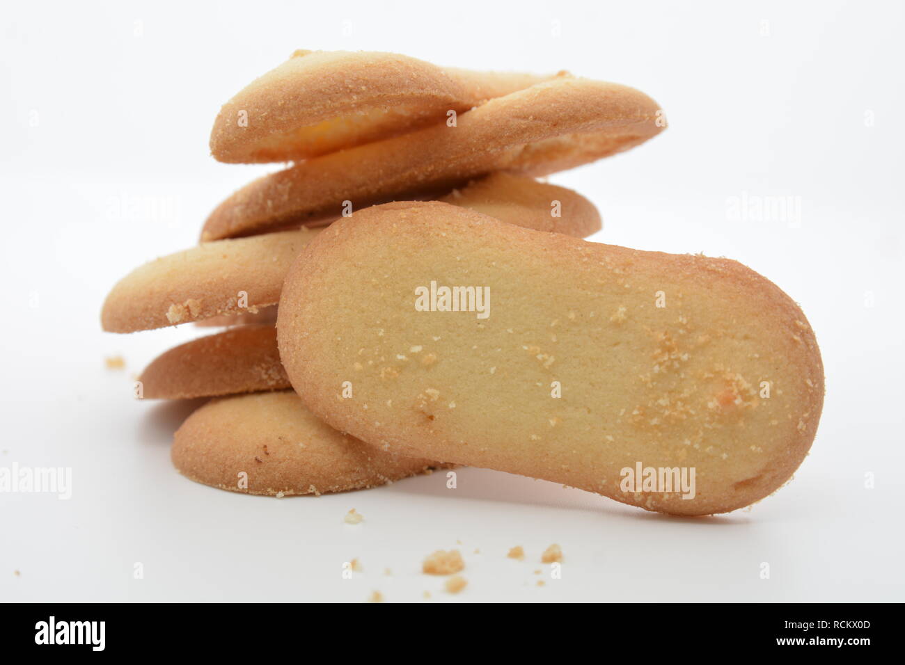 Cat galletas dulces idiomas postre alimentos Foto de stock