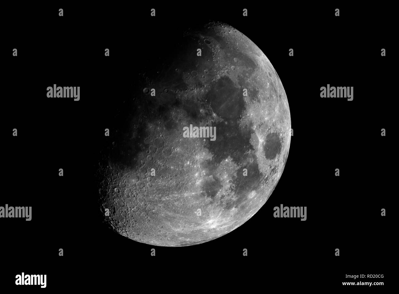 Gran Luna en cuarto menguante con cera, tomadas con el telescopio ... Gran Luna en cuarto menguante con cera, tomadas con el telescopio ...