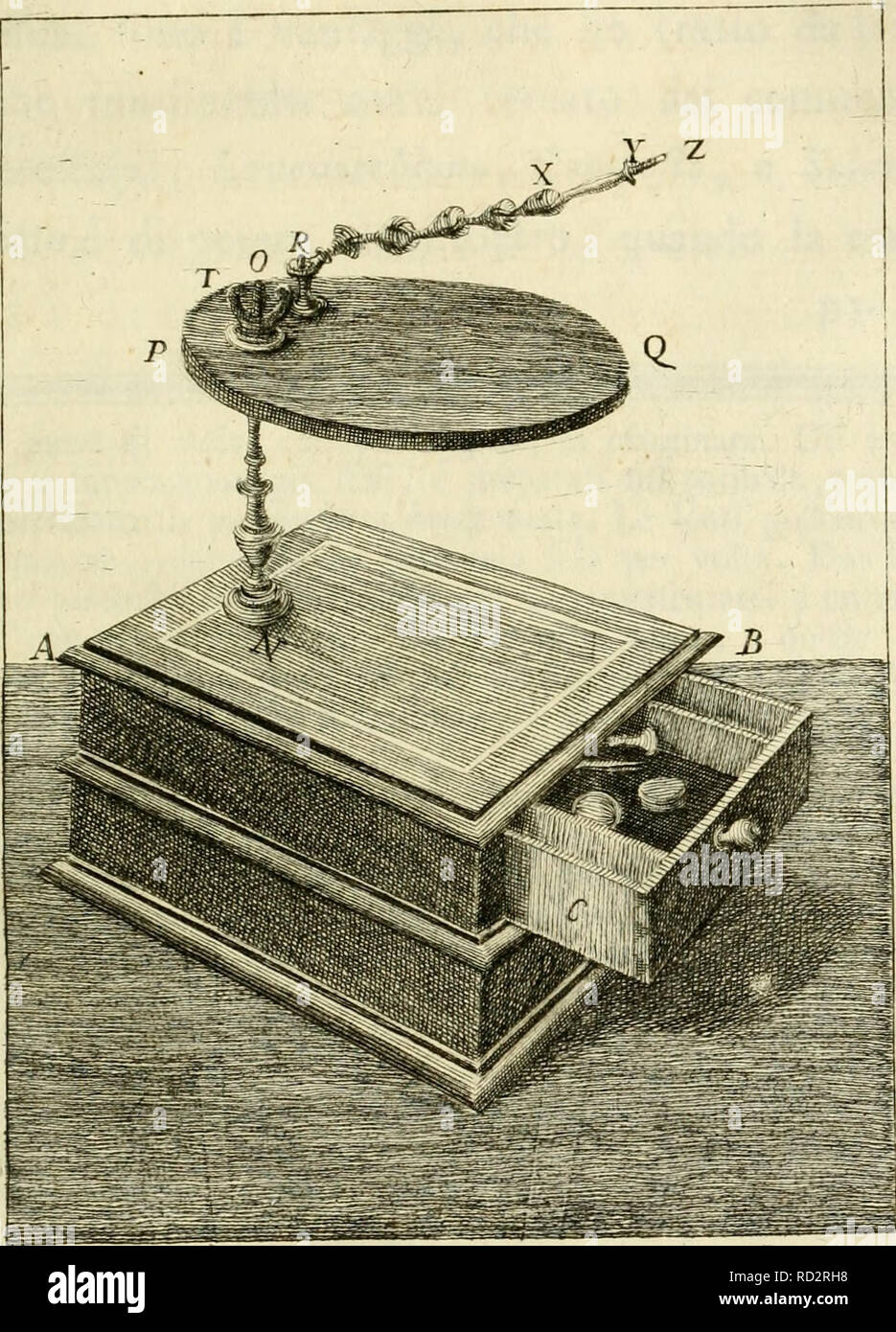. De' fenomeni della circolazione osservata nel giro universale de' VASI; de' fenomeni della circolazione languente; de' moti del sangue independenti dall' azione del cuore; e delle arterie pulsar Supr. Sangre. Pag, 4. Por favor tenga en cuenta que estas imágenes son extraídas de la página escaneada imágenes que podrían haber sido mejoradas digitalmente para mejorar la legibilidad, la coloración y el aspecto de estas ilustraciones pueden no parecerse perfectamente a la obra original. Lazzaro Spallanzani,, 1729-1799. Módena, Società tipografica Foto de stock