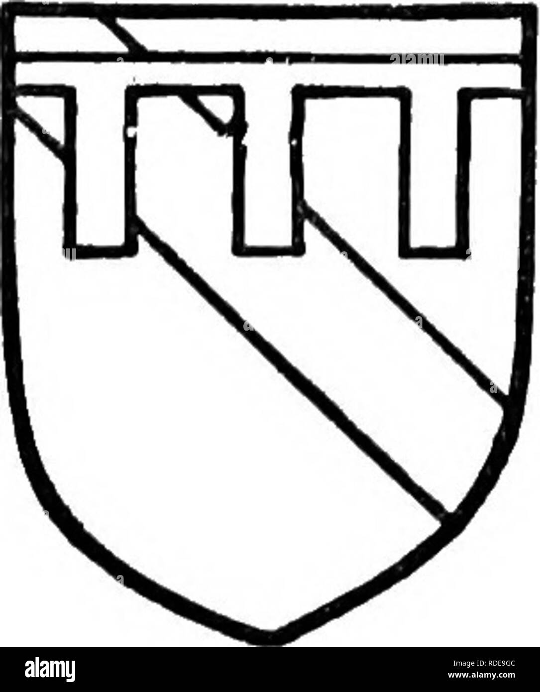 . La historia de Victoria del condado de Hertford. Historia natural. Cien ASPENDEN WAKELEY EDWINSTREE con un pazo.2^ después de la conquista Normanda Alward's land pasaron a contar Eustace de Boulogne, y de él se celebró por Robert.^'' Esta celebración no puede rastrearse después de este tiempo, y probablemente era conexo a la vecina casa solariega de Berkesden (q.v.), que Robert celebró el recuento. La Feria de Eddeva tierras en Wakeley pasó a formar parte de las posesiones del conde Alan de Bretaña y de él se celebraron por Ralph.^' Count Alan celebró también la casa solariega de Munden,^^ y la overlordship del señorío de Wa Foto de stock