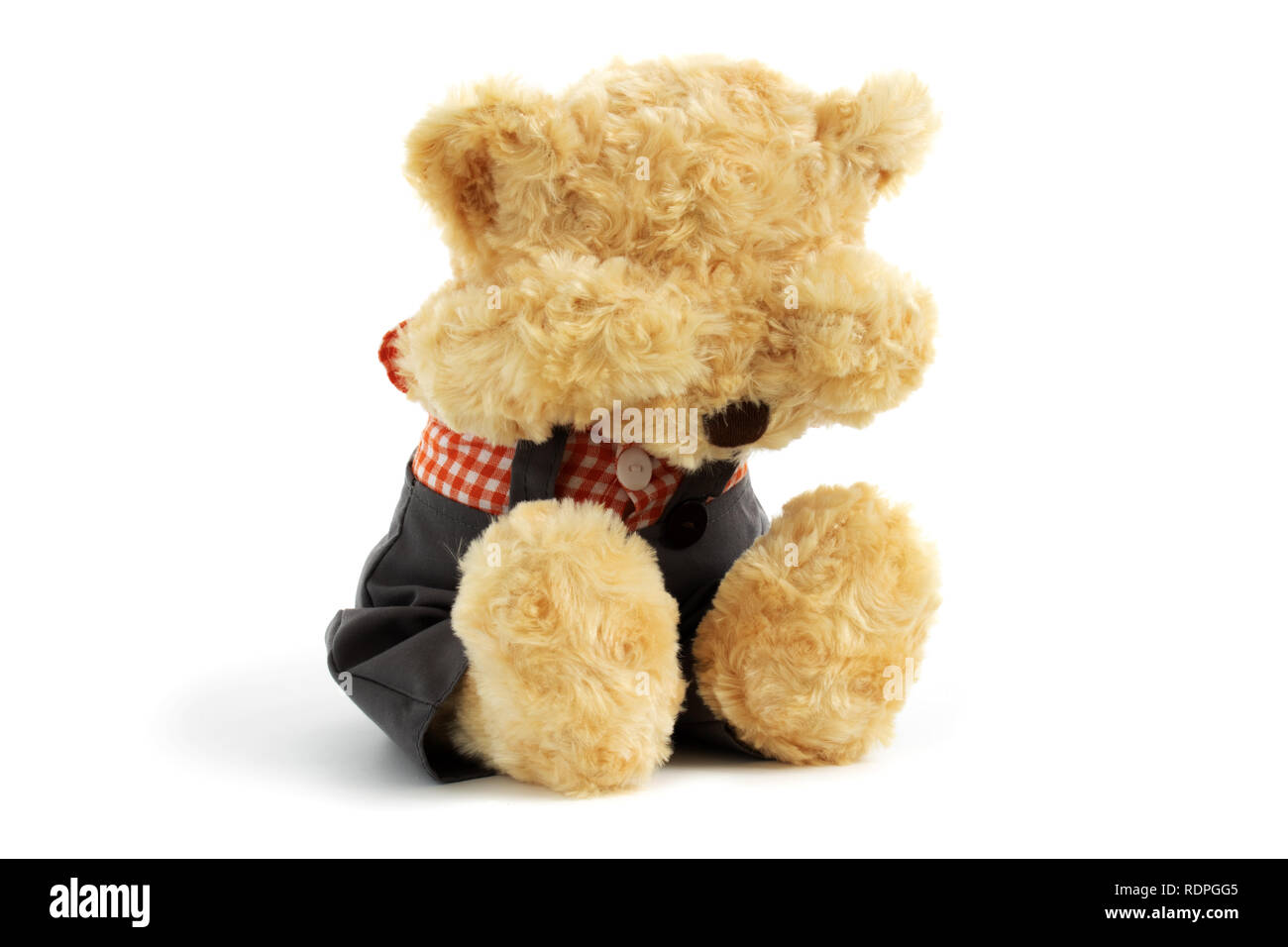oso de peluche triste