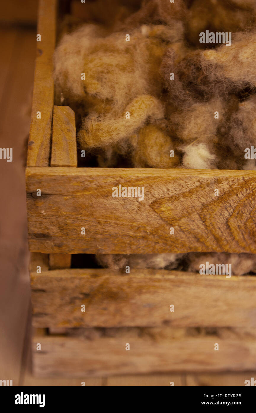 Kinchega Woolshed, Menindee, New South Wales, Australia Foto de stock