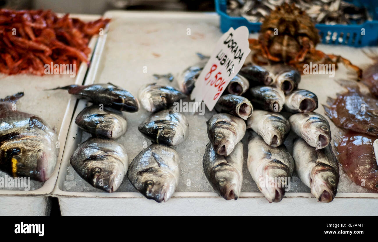 Mercado pescado mahon fotografías e imágenes de alta resolución Alamy