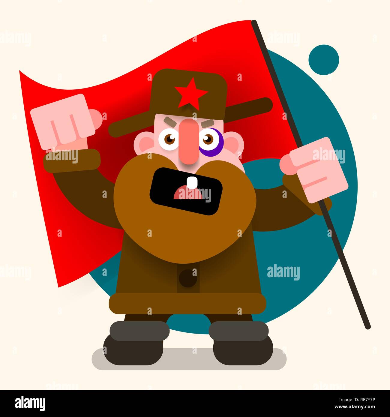 Revolucion rusa caricatura fotografías e imágenes de alta resolución - Alamy