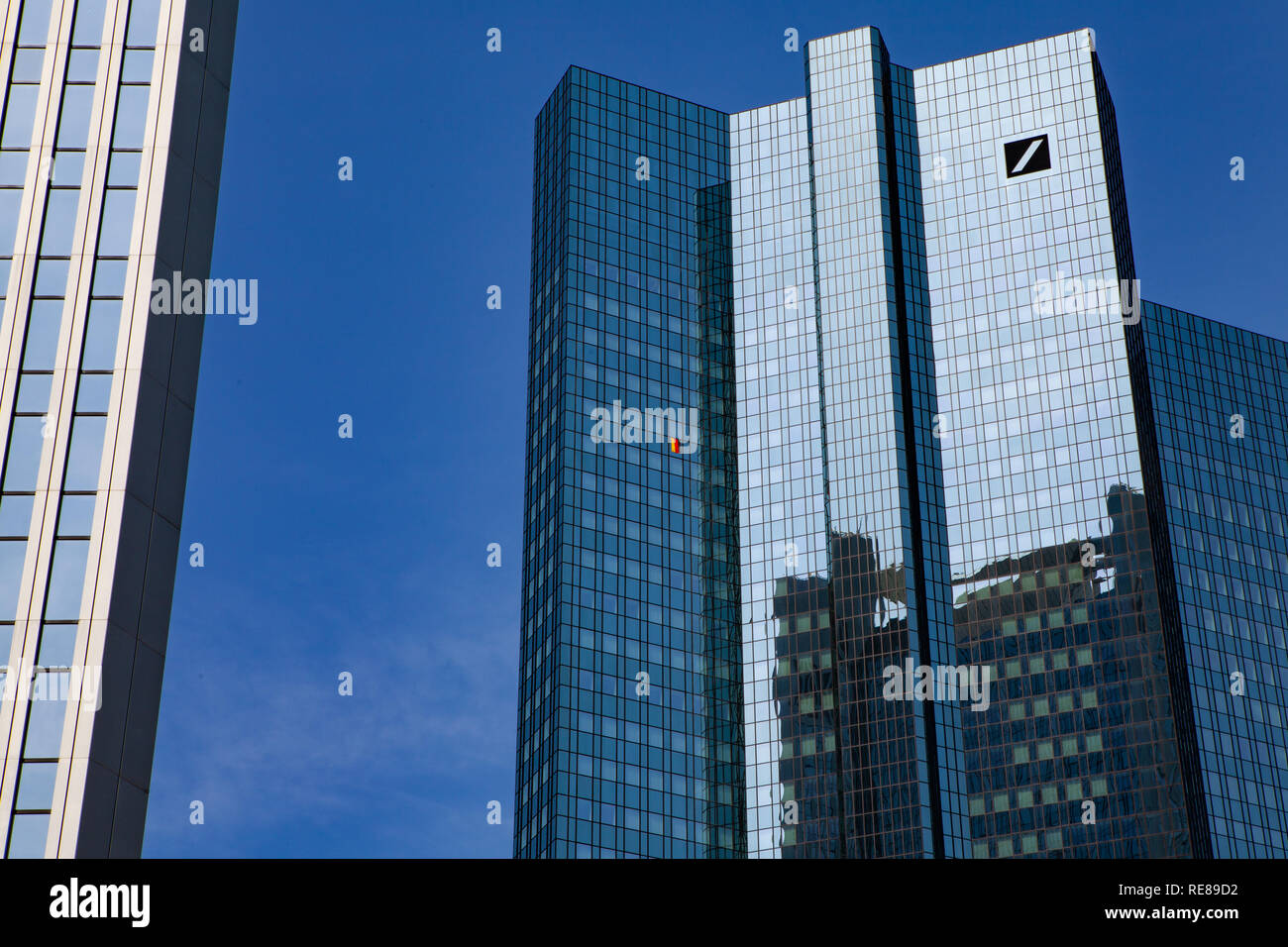 Deutsche Bank Frankfurt am Main Foto de stock