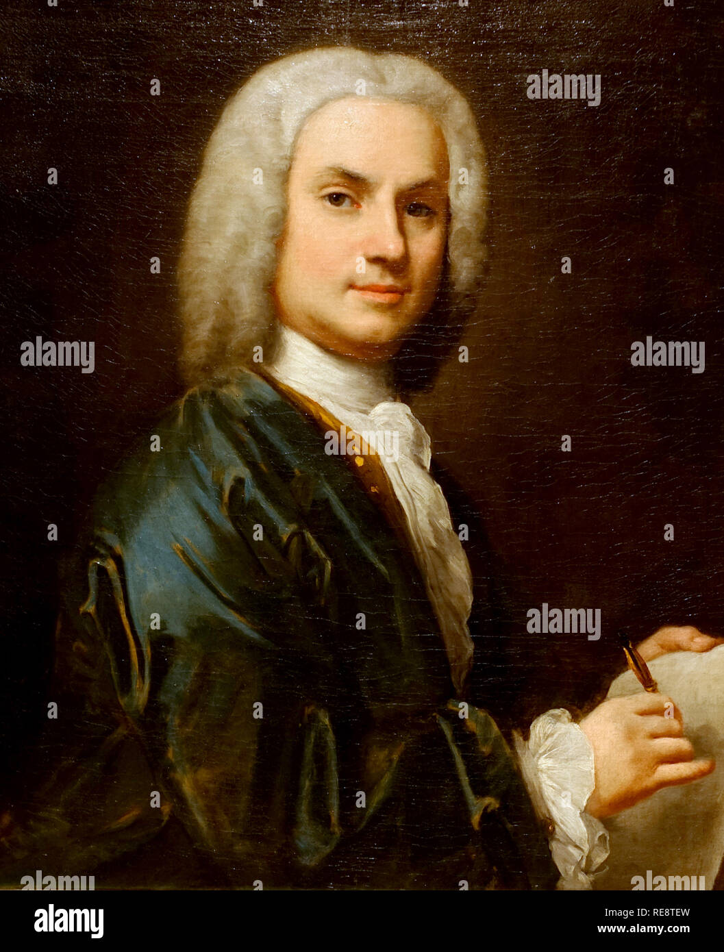 Jacopo Amigoni (ca. 1685-1752), o Giacomo Amiconi, pintor italiano Foto de stock