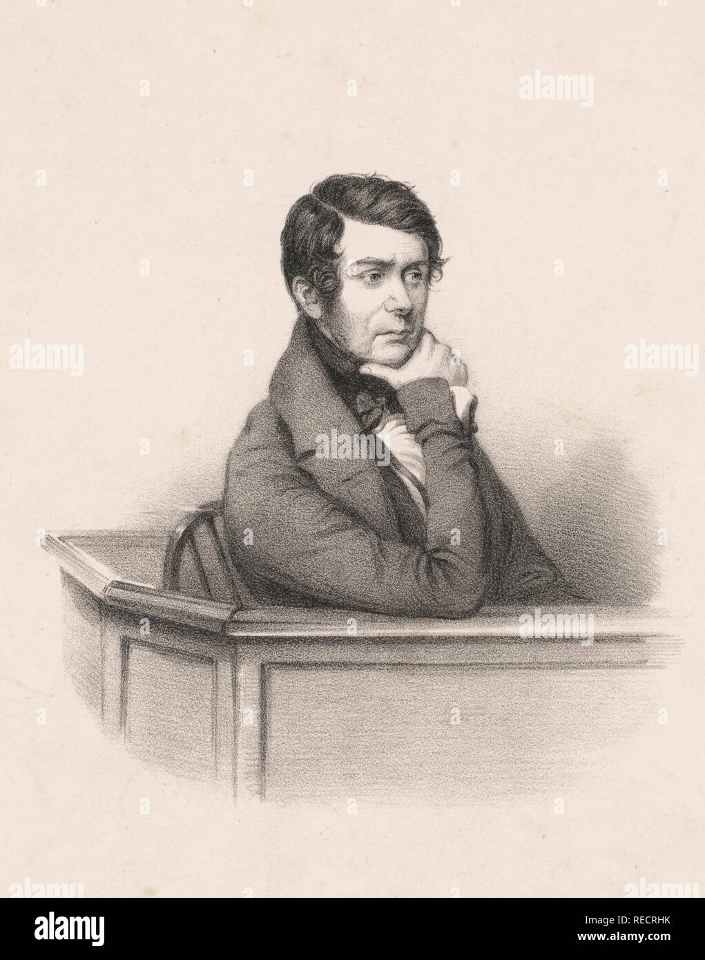 John Frost, el (la) chartist declarado culpable de alta traición en Monmouth y condenado a muerte el 16 de enero de 1840 Foto de stock