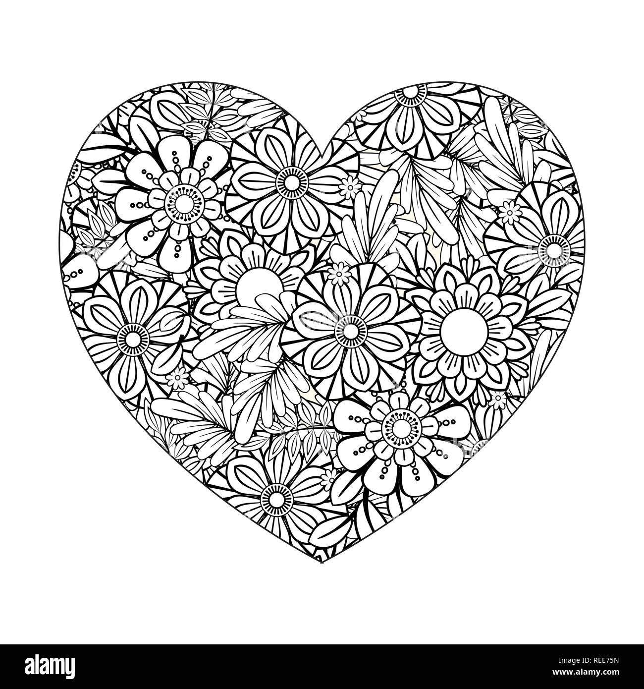 Día De San Valentín Libro De Colorear Para Adultos: Diseños Románticos y  Encantadores a Colorear (Paperback)
